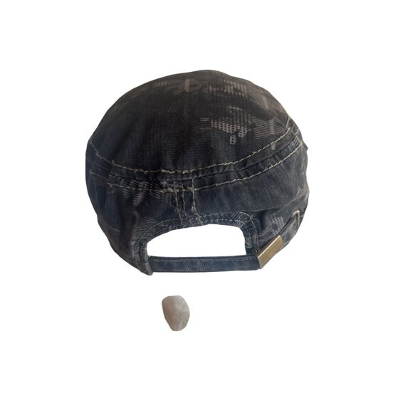 Dozer Camo Military Style Cap One Size Fits Most 100% Cotton Adjustable Strap - Picture 3 of 5